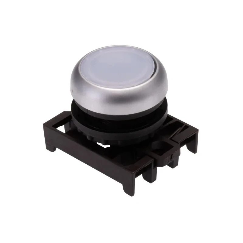 Eaton RMQ Titan M22 Series White Momentary Push Button Head 22 mm Cutout IP69K 78635801 M22-DL-W+M22-A