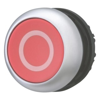 Eaton RMQ Titan M22 Series Red Momentary Push Button Head 22 mm Cutout Diameter IP69K 78635773 M22-D-R-X0+M22-A