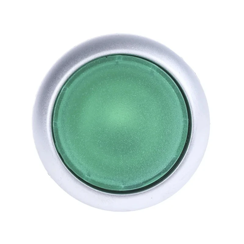 Eaton RMQ Titan M22 Series Green Momentary Push Button Head 22 mm Cutout Diameter IP69K 78635803 M22-DL-G+M22-A