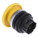 Eaton RMQ Titan M22 Series Yellow Momentary Push Button Head 22 mm Cutout IP66 IP67 IP69 78635836 M22-DP-Y+M22-A