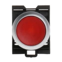 Eaton RMQ Titan M22 Series Red Momentary Push Button Head 22 mm Cutout IP69K 78635802 M22-DL-R+M22-A