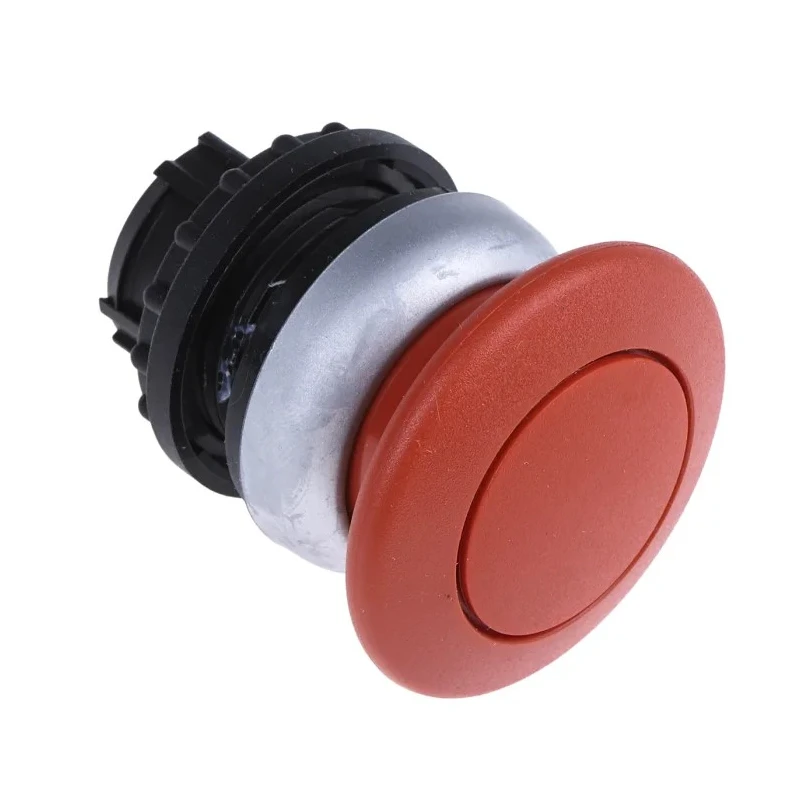Eaton RMQ Titan M22 Series Red Maintained Push Button Head 22 mm Cutout IP69K 78635843 M22-DRP-R+M22-A