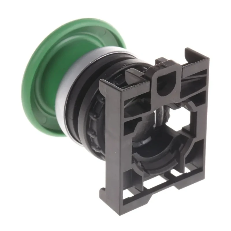 Eaton RMQ Titan M22 Series Green Maintained Push Button Head 22 mm Cutout IP69K 78635844 M22-DRP-G+M22-A
