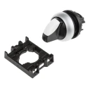 Eaton RMQ-Titan Series 3 Position Selector Switch Head, 22 mm Cutout, Black Handle, IP66 78635855 M22-WRK3+M22-A