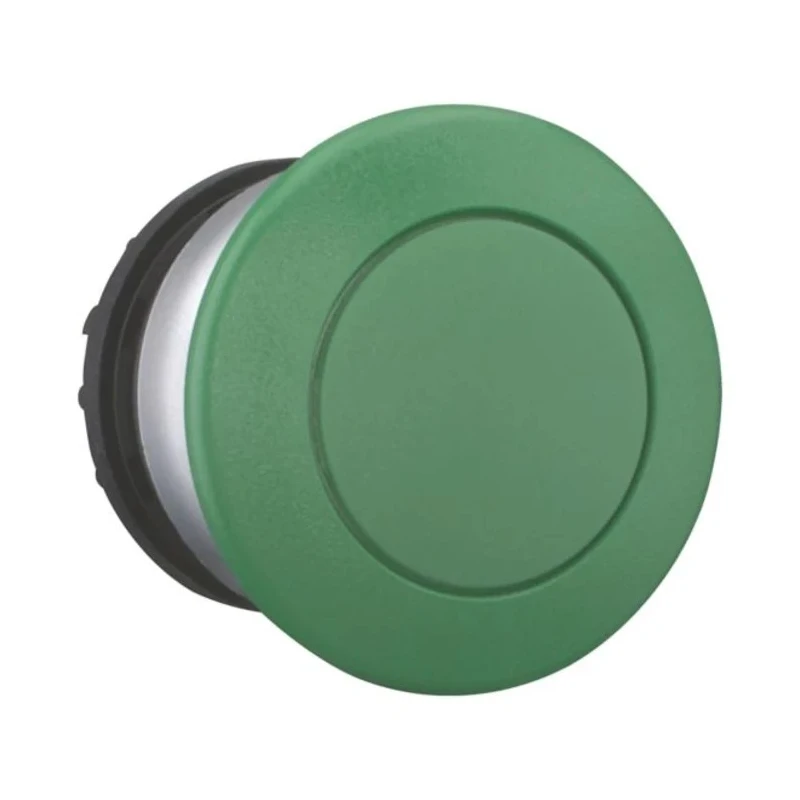 Eaton RMQ Titan M22 Series Green Maintained Push Button Head 22 mm Cutout IP69K 78635844 M22-DRP-G+M22-A
