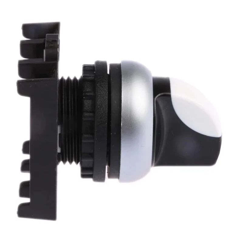 Eaton RMQ-Titan Series 2 Position Selector Switch Head, 22 mm Cutout, Black Handle, IP66 78635851 M22-WRK+M22-A