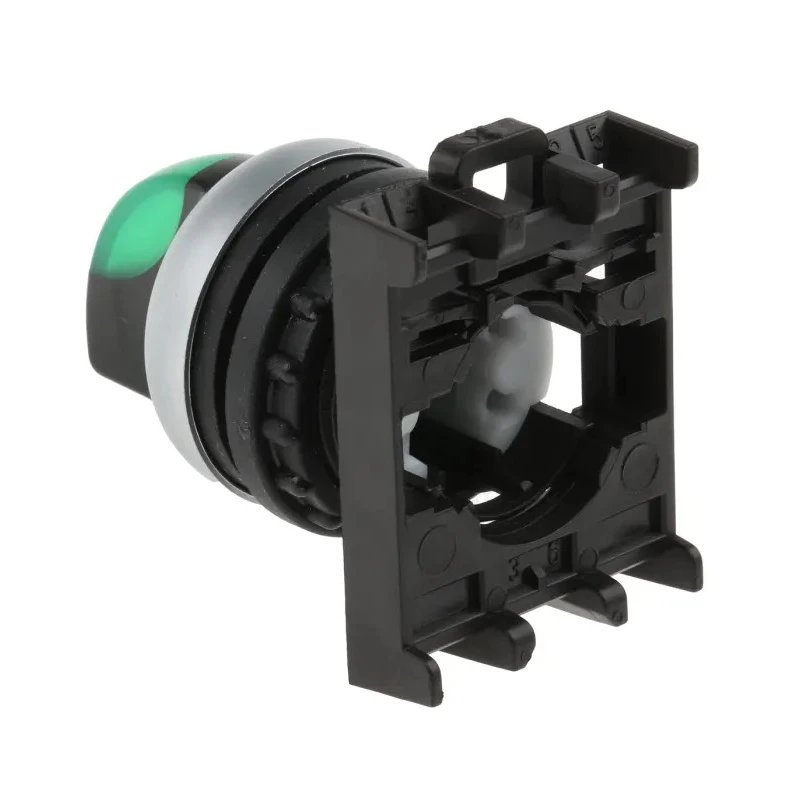 Eaton RMQ-Titan Series 2 Position Illuminated Selector Switch Head 22 mm Cutout Green Handle IP66 78635875 M22-WRLK-G+M22-A