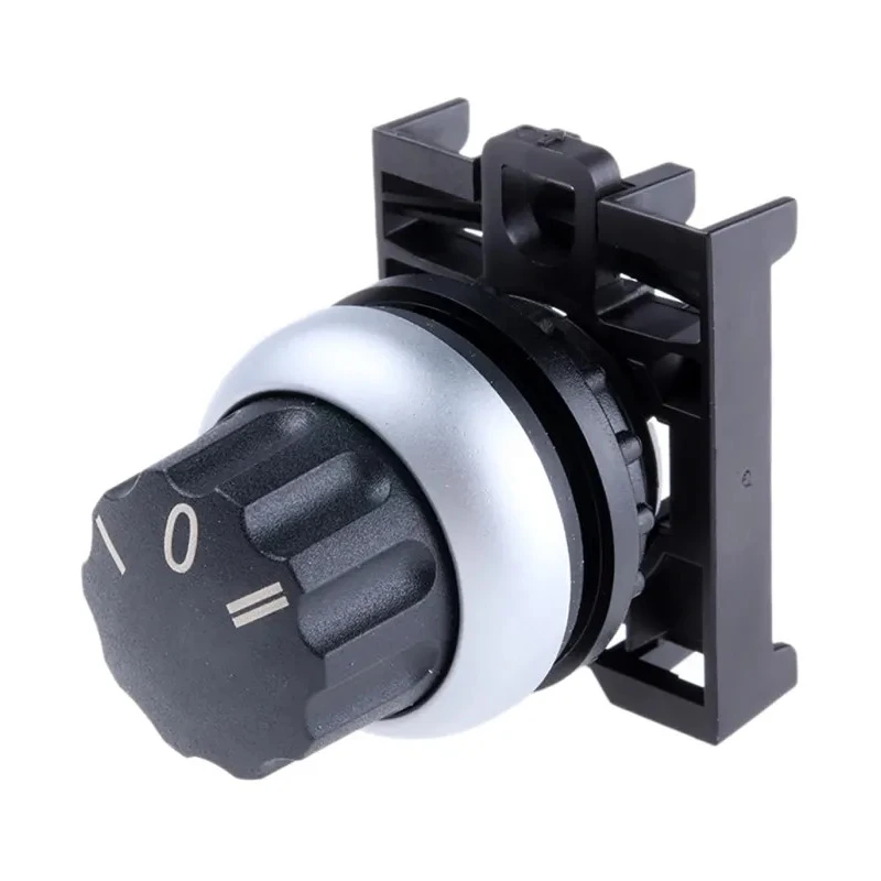 Moeller RMQ-Titan Series 3 Position Selector Switch Head, 22 mm Cutout, IP66 78635853 M22-WR3+M22-A