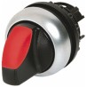 Eaton RMQ-Titan Series 2 Position Illuminated Selector Switch Head, 22 mm Cutout, Red Handle, IP66 78635876 M22-WRLK-R+M22-A