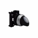 Eaton RMQ-Titan Series 2 Position Illuminated Selector Switch Head 22 mm Cutout White Handle IP66 78635877 M22-WRLK-W+M22-A
