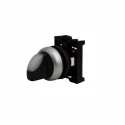 Eaton RMQ-Titan Series 2 Position Illuminated Selector Switch Head 22 mm Cutout White Handle IP66 78635877 M22-WRLK-W+M22-A
