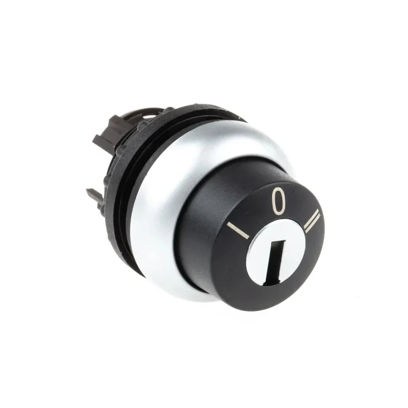 Eaton RMQ-Titan 3-position Key Switch Head, Latching, 22 mm Cutout 78635857 M22-WRS3+M22-A