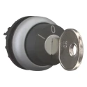 Eaton RMQ-Titan 3-position Key Switch Head, Latching, 22 mm Cutout 78635857 M22-WRS3+M22-A