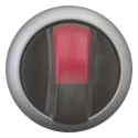 Eaton RMQ-Titan Series 3 Position Illuminated Selector Switch Head, 22 mm Cutout, Red Handle, IP66 78635886 M22-WRLK3-R+M22-A