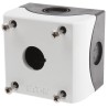 Eaton Grey Plastic M22 Control Station Enclosure 1 Hole 22 mm Diameter 70010885 RS-M22-I1-M1