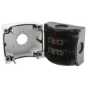 Eaton Grey Plastic M22 Control Station Enclosure 1 Hole 22 mm Diameter 70010885 RS-M22-I1-M1