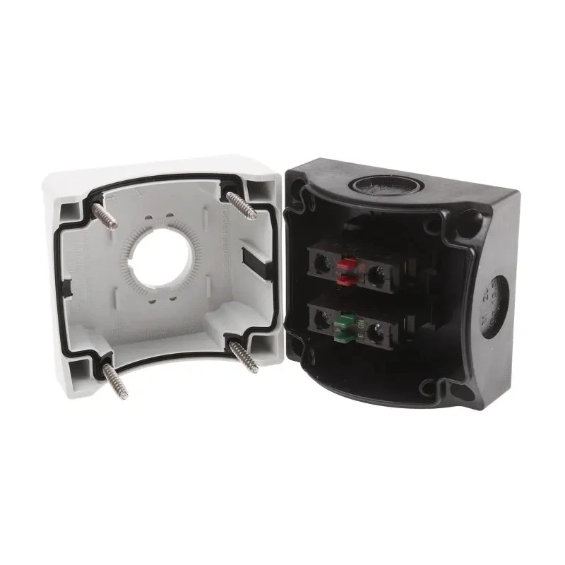 Eaton Grey Plastic M22 Control Station Enclosure 1 Hole 22 mm Diameter 70010885 RS-M22-I1-M1