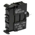 Eaton RMQ Titan M22 Series LED Light Block, 264V AC, White, Screw Terminal, Model 216566 M22-LEDC230-W