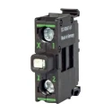 Eaton RMQ Titan M22 Series LED Light Block, 264V AC, White, Screw Terminal, Model 216566 M22-LEDC230-W