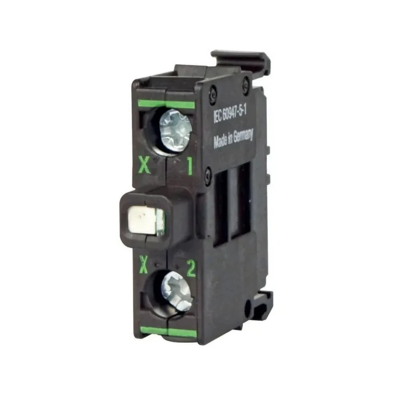Eaton RMQ Titan M22 Series LED Light Block, 264V AC, White, Screw Terminal, Model 216566 M22-LEDC230-W
