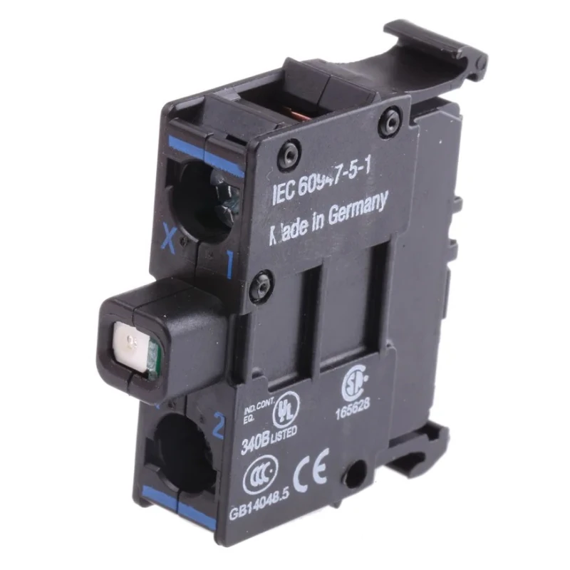 Eaton RMQ Titan M22 Series LED Light Block, Blue Illumination, 12 V AC/DC, 30 V AC/DC, Screw Terminal, IP20 218058 M22-LEDC-B