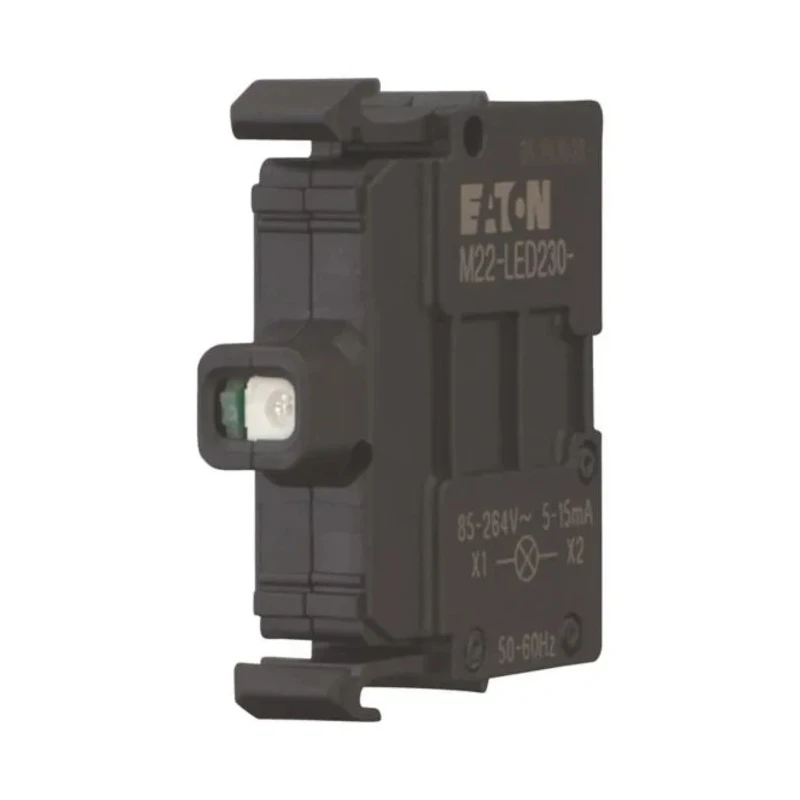 Eaton M22 Series Light Block, LED Illumination, 264V AC, White Light, Screw Terminal, Model 216563 M22-LED230-W