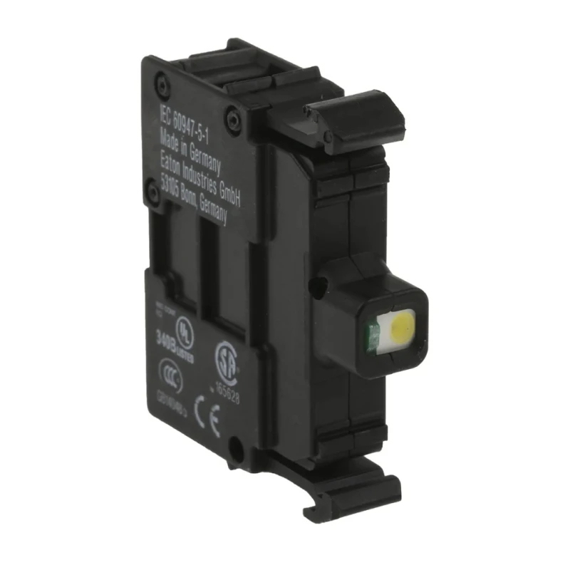 Eaton M22 Series Light Block, LED Illumination, 264V AC, White Light, Screw Terminal, Model 216563 M22-LED230-W