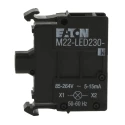 Eaton M22 Series Light Block, LED Illumination, 264V AC, White Light, Screw Terminal, Model 216563 M22-LED230-W
