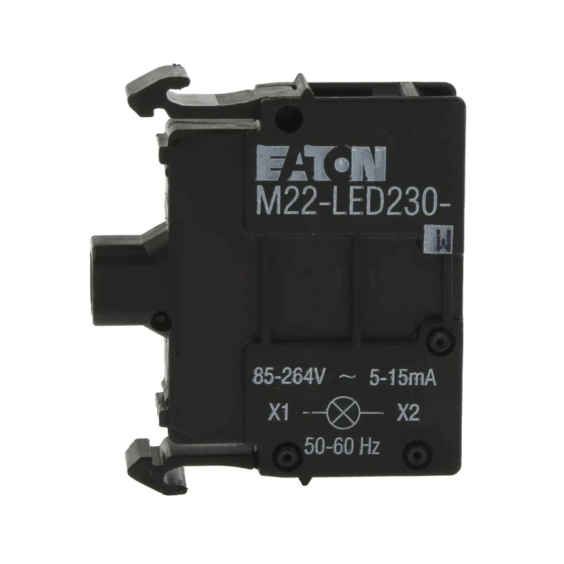 Eaton M22 Series Light Block, LED Illumination, 264V AC, White Light, Screw Terminal, Model 216563 M22-LED230-W