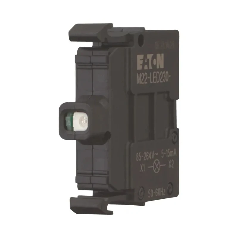 Eaton RMQ Titan M22 Series Light Block 264V AC Blue LED Illumination 15mA Screw Terminal 218059 M22-LED230-B