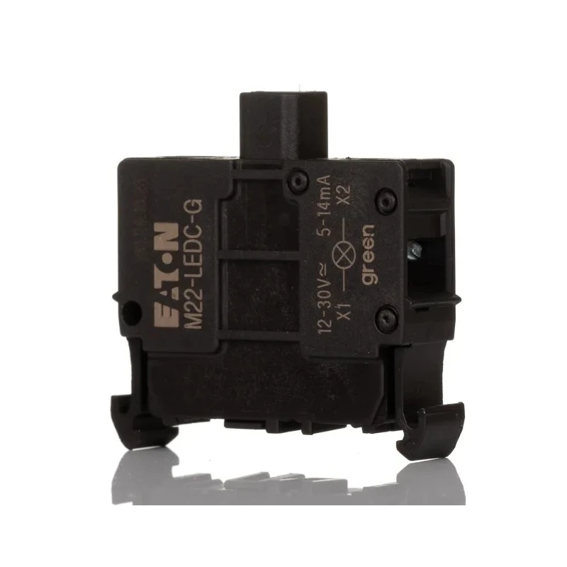 Eaton RMQ Titan M22 Series Light Block LED Green Illumination 30 V AC/DC 15mA 216562 M22-LEDC-G