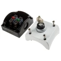 Eaton Stay Put Control Station Switch Plastic Enclosure Black Push Button SPDT Contact 1 Cutout IP66 216526 M22-WRS/KC11/I
