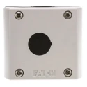 Eaton Grey Plastic M22 Control Station Enclosure 1 Hole 22 mm Diameter 216535 M22-I1