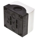 Eaton Grey Plastic M22 Control Station Enclosure 1 Hole 22 mm Diameter 216535 M22-I1