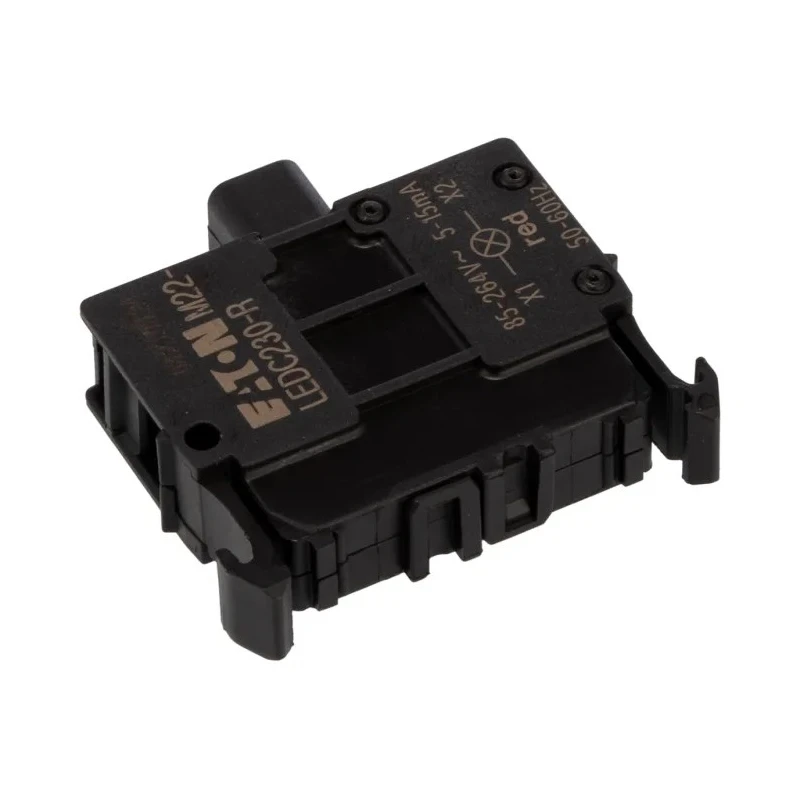 Eaton RMQ Titan M22 Series LED Light Block, Red Illumination, 264V AC, 15mA Current, Screw Terminal 216567 M22-LEDC230-R