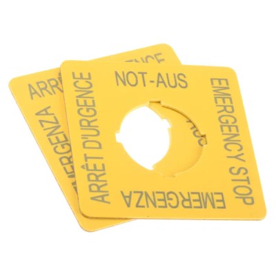 Eaton Label Accessory for RMQ Titan Series Push Button Switches M22 Series 216484 M22-XYK1