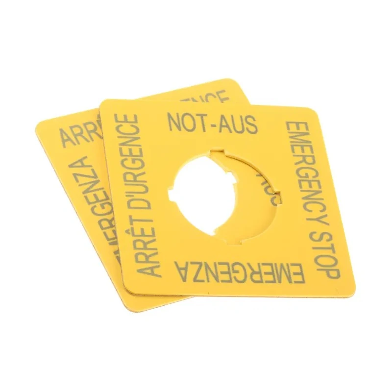 Eaton Label Accessory for RMQ Titan Series Push Button Switches M22 Series 216484 M22-XYK1