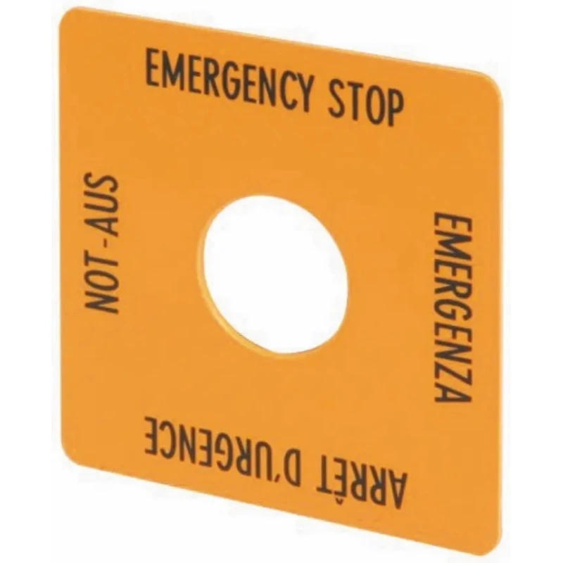 Eaton Label Accessory for RMQ Titan Series Push Button Switches M22 Series 216484 M22-XYK1