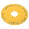 Eaton Label for Use with RMQ Titan Series Emergency Stop Round 90 mm Diameter IP66 216465 M22-XAK1