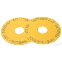 Eaton Label for Use with RMQ Titan Series Emergency Stop Round 90 mm Diameter IP66 216465 M22-XAK1