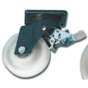 LAG Braked Swivel Castor, 900 kg Load Capacity, 150 mm Polyamide Wheel, Ball Bearing Hub, Heavy Duty 18411 FR