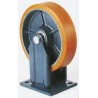 LAG Fixed Castor 300 kg Capacity 100 mm Polyurethane Wheel 7355
