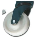 LAG Swivel Castor with Polyamide Wheel, 700 kg Load Capacity, 82 mm Diameter, 131 mm Height, 70 mm Width, Ball Bearing 6105