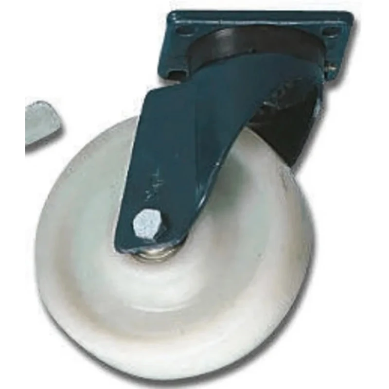 LAG Swivel Castor with Polyamide Wheel, 700 kg Load Capacity, 82 mm Diameter, 131 mm Height, 70 mm Width, Ball Bearing 6105