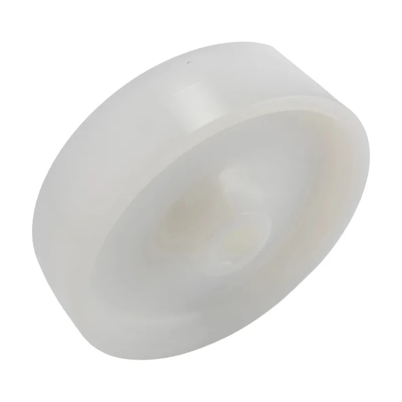LAG White Polyamide Trolley Wheel 400kg Load Capacity, 150mm Diameter, Plain Bore Hub 4024