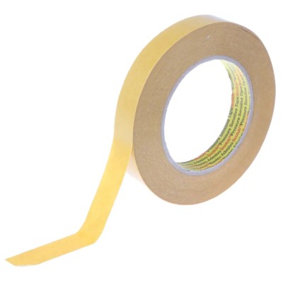 3M 9040 Beige Double Sided Paper Tape, 7.5N/cm Adhesion Strength, Paper Backing, 19mm x 50m 24 779