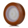 LAG Orange, White Polyurethane Trolley Wheel 80mm Diameter, 24mm Width, 120kg Load Capacity 4520