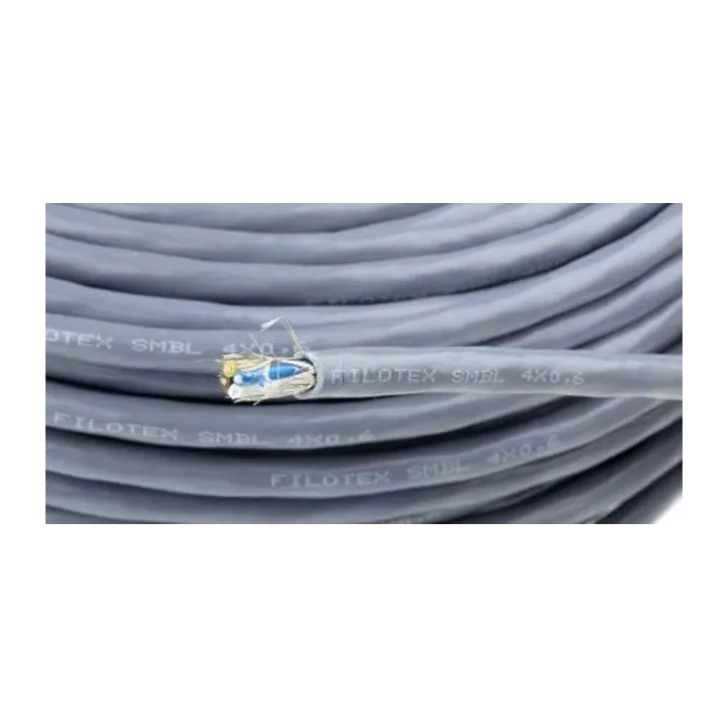 Nexans SMA Series Data Cable 1 Pair 2 Cores 0.34 mm² 100 m Grey Sheath Polyvinyl Chloride 10041165