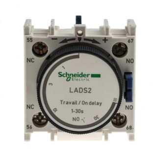 Schneider Electric TeSyS D Pneumatic Timer for use with TeSys LC1D, LC1F, CAD Contactors LADS2