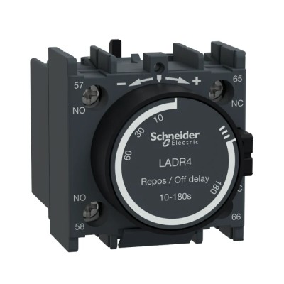 Schneider Electric Pneumatic Timer for use with F, TeSys Deca, D 10A Contact Rating 690V Voltage LADR4